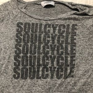 Soulcycle gray long sleeve